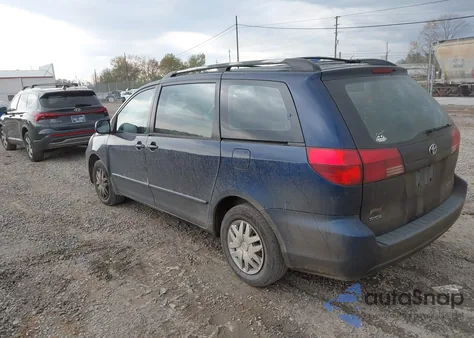 2005 Toyota Sienna Ce из США, поврежденный, VIN 5TDZA23C55S381533